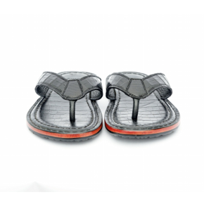 Dép Xỏ Ngón Da Bụng Cá Sấu Đế Da SDX2-2