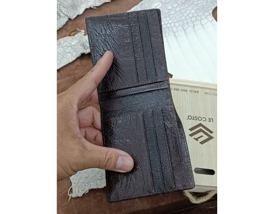 Ví da đà điểu 2 mặt ĐV6-2