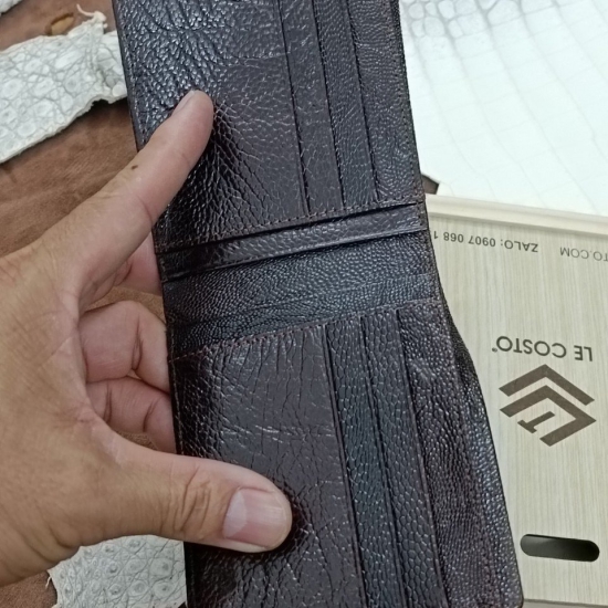 Ví da đà điểu 2 mặt ĐV6-2