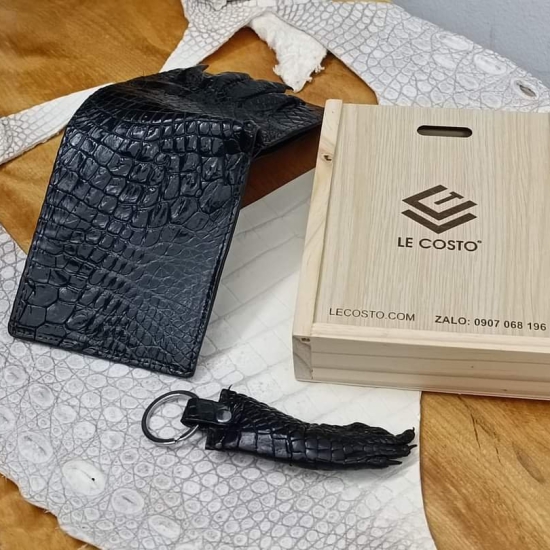 Ví nam móng chân cá sấu SV7