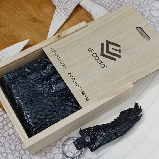 Ví nam móng chân cá sấu SV7