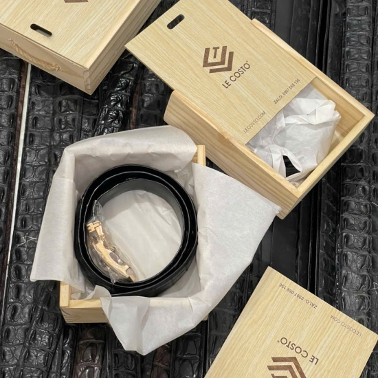 Dây lưng gù gai cá sấu SDL1